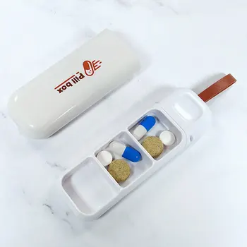 3 Tinklus, Nešiojamas Mini Tablet Balionėlis Tabletes Langelį Medicina Konteinerių Organizatorius Narkotikų Balionėlis Medicina Turėtojas Planšetinio Kompiuterio Atminties