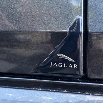 2vnt Silikono Automobilio Duris Kampo viršutinė Raštas Anti-susidūrimo Lipdukai Jaguar XF XE XJ F-Tempas I-Tempas X-Type, S-Type F-Type