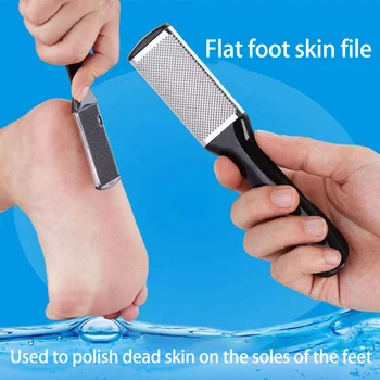 10 1 pėdų priežiūros prietaisas profesionalus pedikiūro įrankių rinkinys koja negyvas odos valiklis failą į švarią kojų nagai nerūdijančio plieno priežiūros rinkinys