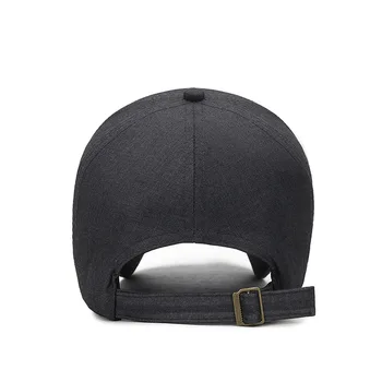 Vyrų Sporto Premium Originalus Medvilnės Ruoželinio Įrengtas Skrybėlę Žiemos Platus Šiltų Kraštų Snapback Skrybėlę