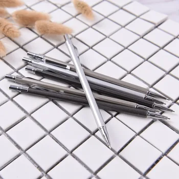 Dia 0.5/ 0.7 mm, pieštuko metalo strypas automatinis rašiklis, Pieštukas Švino Papildymo, mokyklos raštinės reikmenys 14.5 cm, mechaninis pieštukas