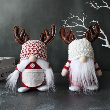 Linksmų Kalėdų Dekoracija Namuose Kalėdų Lėlės Gnome Santa 2021 Lentelė Kalėdų Ornamentu Laimingų Naujųjų Metų 2022 Dovanos Navidad