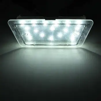Aukštos Kokybės 18LED Galiniai Licencijos Numerį Balta LED Lemputė E-mark Tinka Vauxhall Opel Astra G MK4 -gee Automobilių reikmenys Dropship
