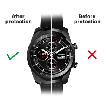 Įbrėžimams Atspariu Minkštos TPU Apsauginiai Žiūrėti Atveju TicWatch Pro/Pro 3 Padengti Lanksti Danga Bamperis Shell Smartwatch Priedai