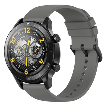 Už Realme Žiūrėti S / S Pro 22mm Silikono Dirželis Smartwatch Pakeitimo Juostos Įvairių Spalvų Greito Atleidimo Sporto Apyrankę Priedai